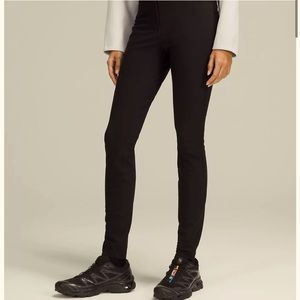 NWT lululemon city sleek slim-fit high rise pant, black, size 28